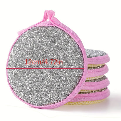 5/10pcs, Double Side Dishwashing Sponge Pan Pot Dish Wash Sponges Household Cleaning Tools Kitchen Tableware Dish Washing Brush